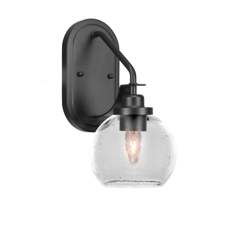 Toltec Lighting - 2611-MB-4100 - One Light Wall Sconce - Odyssey - Matte Black