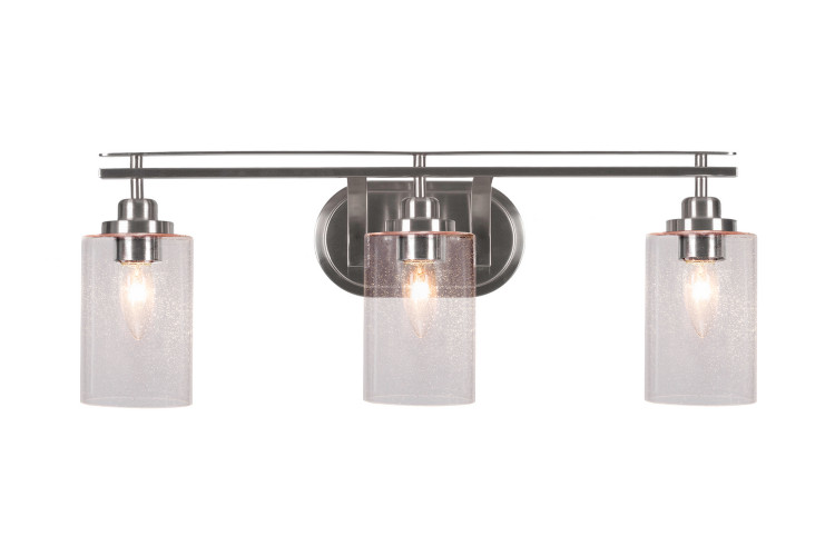 Toltec Lighting - 2613-BN-300 - Three Light Bath Bar - Odyssey - Brushed Nickel