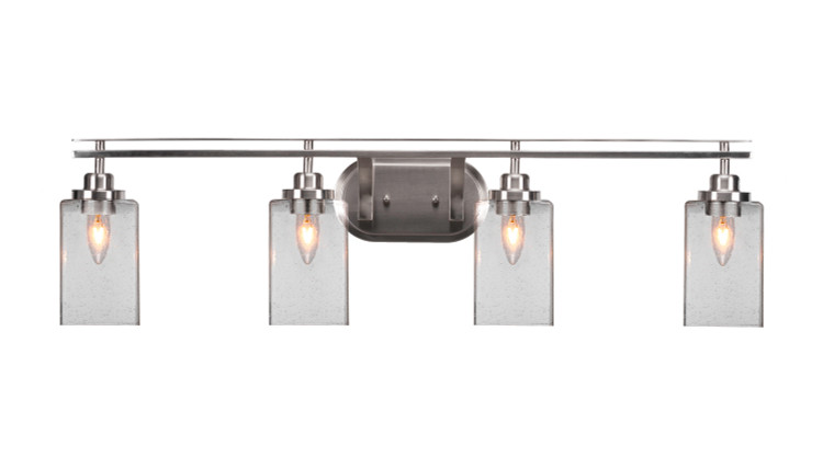 Toltec Lighting - 2614-BN-530 - Four Light Bath Bar - Odyssey - Brushed Nickel