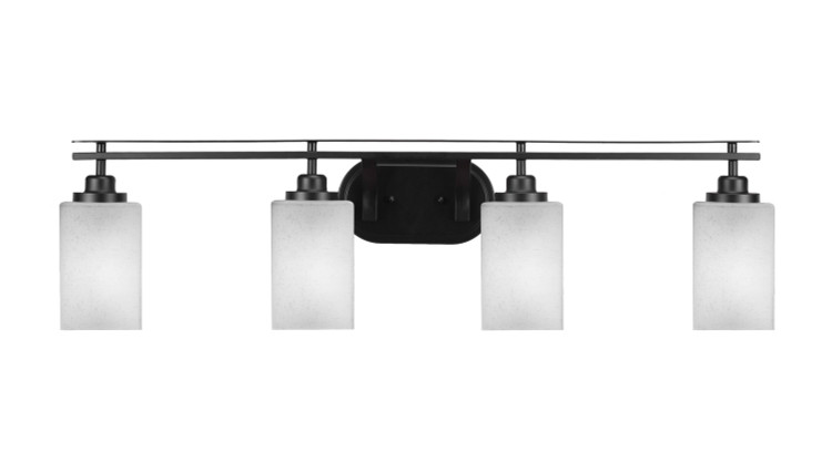 Toltec Lighting - 2614-MB-531 - Four Light Bath Bar - Odyssey - Matte Black