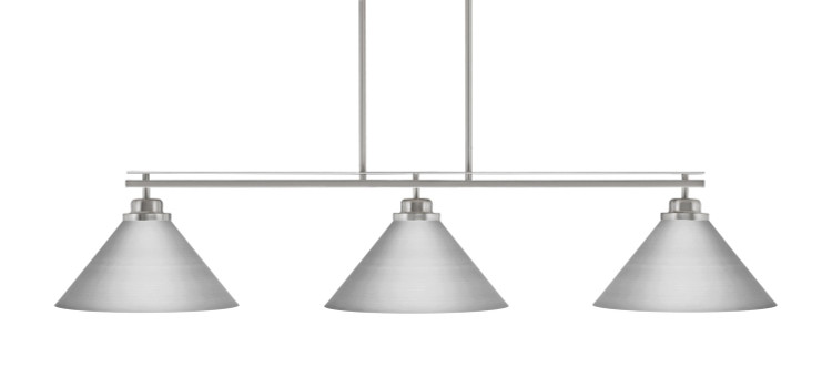 Toltec Lighting - 2633-BN-420 - Three Light Bar - Odyssey - Brushed Nickel