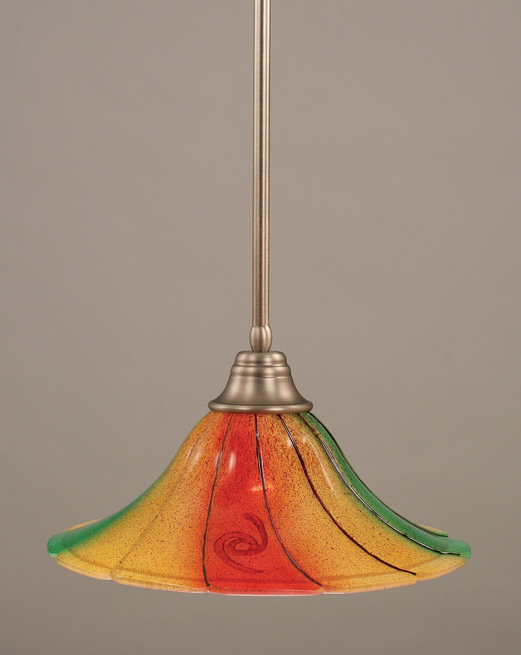 Toltec Lighting - 26-BN-767 - One Light Pendant - Any - Brushed Nickel