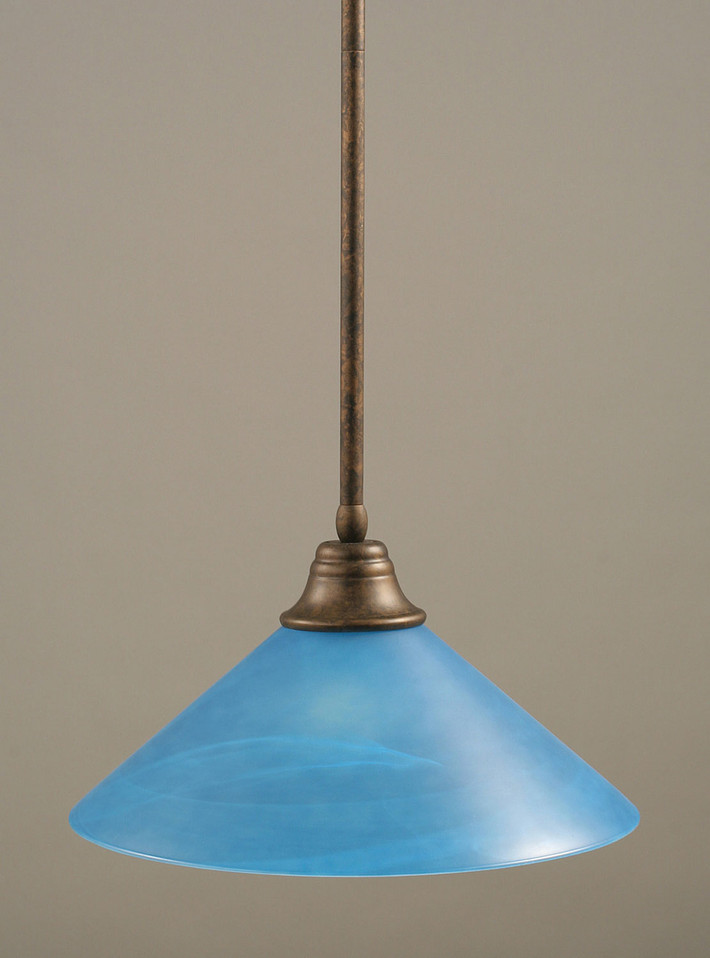 Toltec Lighting - 26-BRZ-415 - One Light Pendant - Stem - Bronze