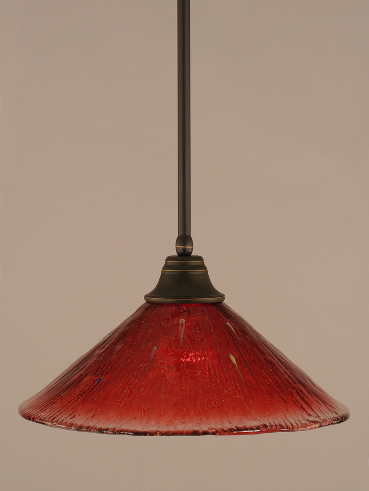 Toltec Lighting - 26-DG-716 - One Light Pendant - Any - Dark Granite