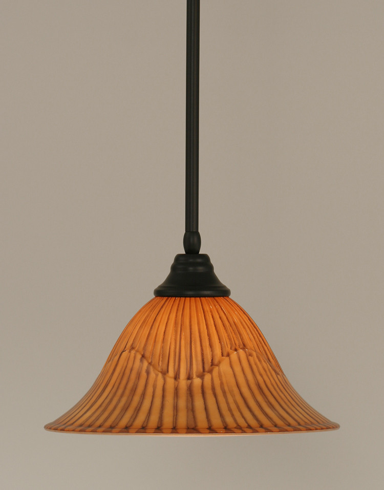 Toltec Lighting - 26-MB-58319 - One Light Pendant - Any - Matte Black