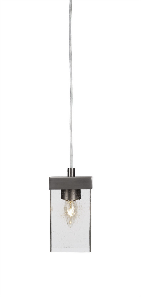Toltec Lighting - 3022-GP-530 - One Light Mini Pendant - Nouvelle - Graphite