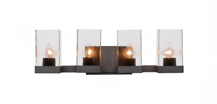 Toltec Lighting - 3124-ES-530 - Four Light Bath Bar - Nouvelle - Espresso