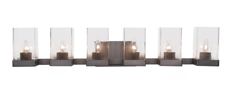 Toltec Lighting - 3126-ES-530 - Six Light Bath Bar - Nouvelle - Espresso