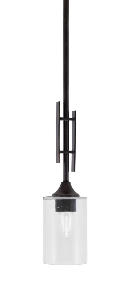 Toltec Lighting - 320-DG-300 - One Light Mini Pendant - Uptowne - Dark Granite