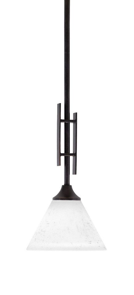 Toltec Lighting - 320-DG-312 - One Light Mini Pendant - Uptowne - Dark Granite