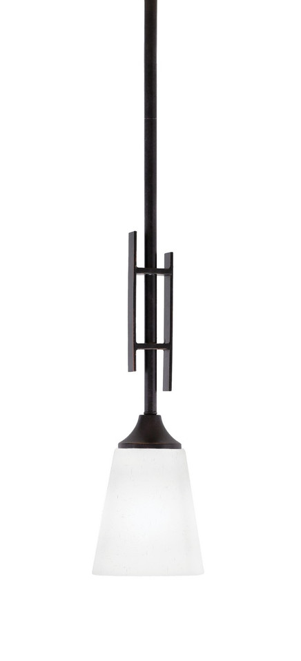 Toltec Lighting - 320-DG-460 - One Light Mini Pendant - Uptowne - Dark Granite
