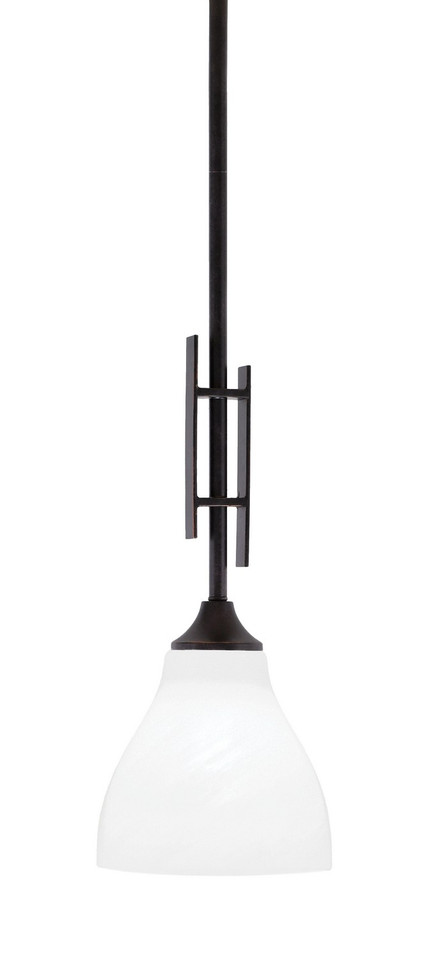 Toltec Lighting - 320-DG-4761 - One Light Mini Pendant - Uptowne - Dark Granite