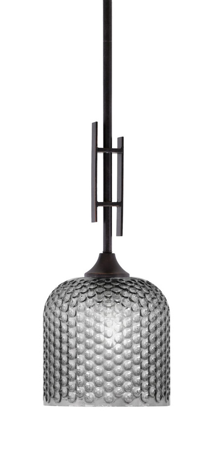 Toltec Lighting - 320-DG-4912 - One Light Mini Pendant - Uptowne - Dark Granite