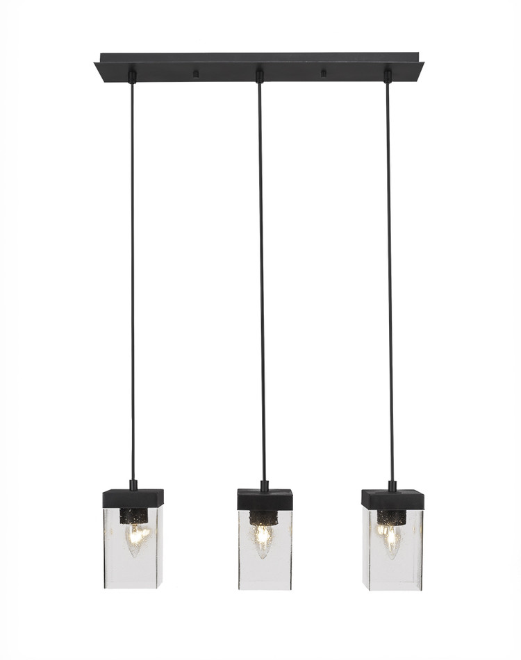 Toltec Lighting - 3213-ES-530 - Three Light Mini Pendant - Nouvelle - Espresso