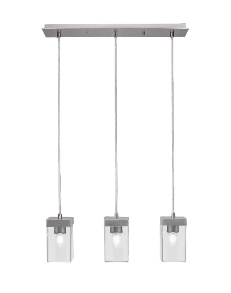 Toltec Lighting - 3213-GP-530 - Three Light Mini Pendant - Nouvelle - Graphite