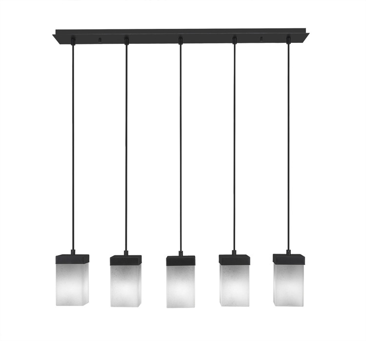 Toltec Lighting - 3215-ES-531 - Five Light Mini Pendant - Nouvelle - Espresso