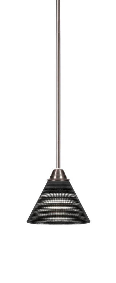 Toltec Lighting - 3401-BN-4059 - One Light Mini Pendant - Paramount - Brushed Nickel