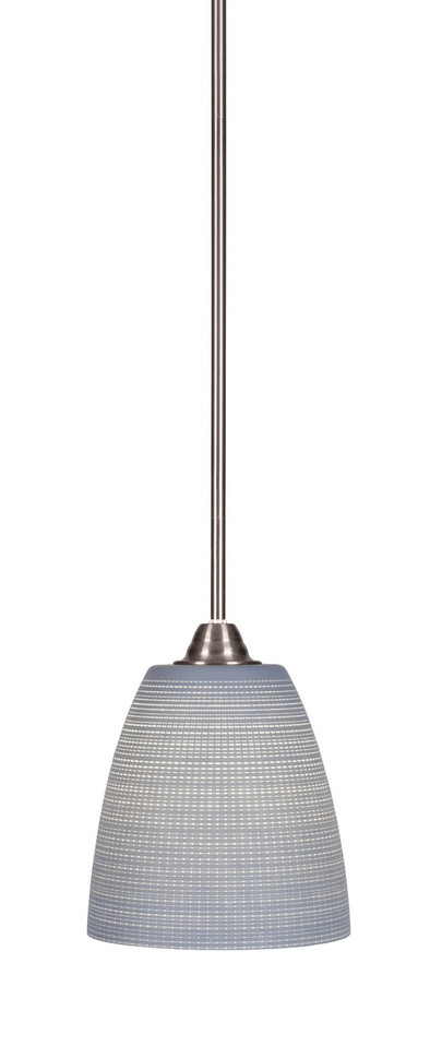 Toltec Lighting - 3401-BN-4072 - One Light Mini Pendant - Paramount - Brushed Nickel