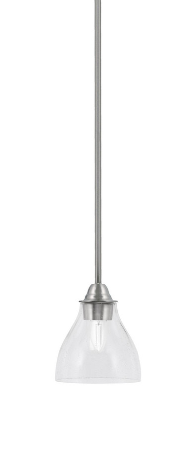 Toltec Lighting - 3401-BN-4760 - One Light Mini Pendant - Paramount - Brushed Nickel