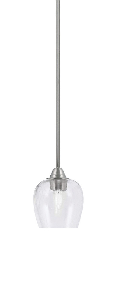 Toltec Lighting - 3401-BN-4810 - One Light Mini Pendant - Paramount - Brushed Nickel
