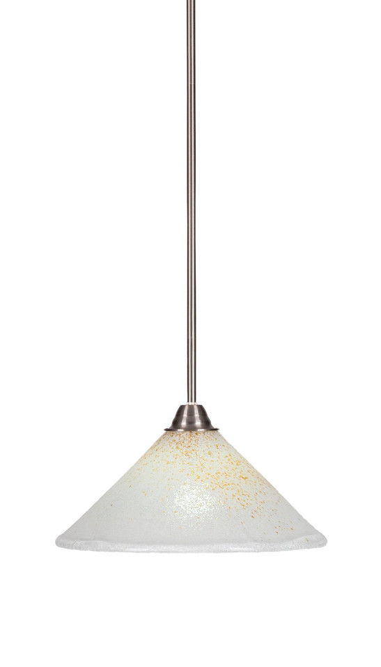 Toltec Lighting - 3401-BN-702 - One Light Pendant - Paramount - Brushed Nickel