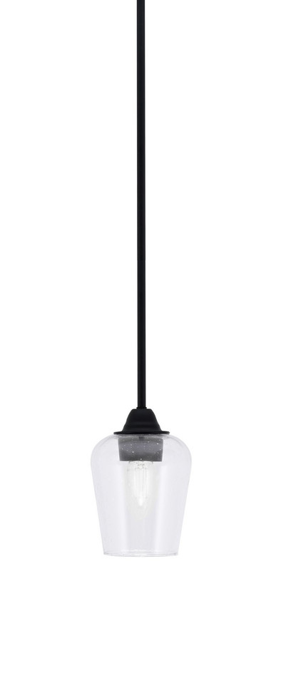 Toltec Lighting - 3401-MB-210 - One Light Mini Pendant - Paramount - Matte Black