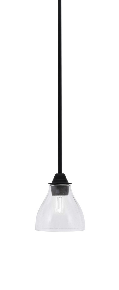Toltec Lighting - 3401-MB-4760 - One Light Mini Pendant - Paramount - Matte Black