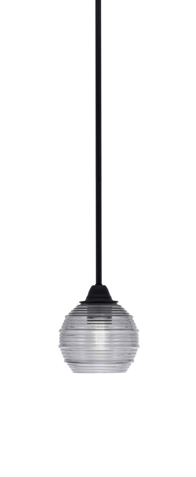 Toltec Lighting - 3401-MB-5112 - One Light Mini Pendant - Paramount - Matte Black