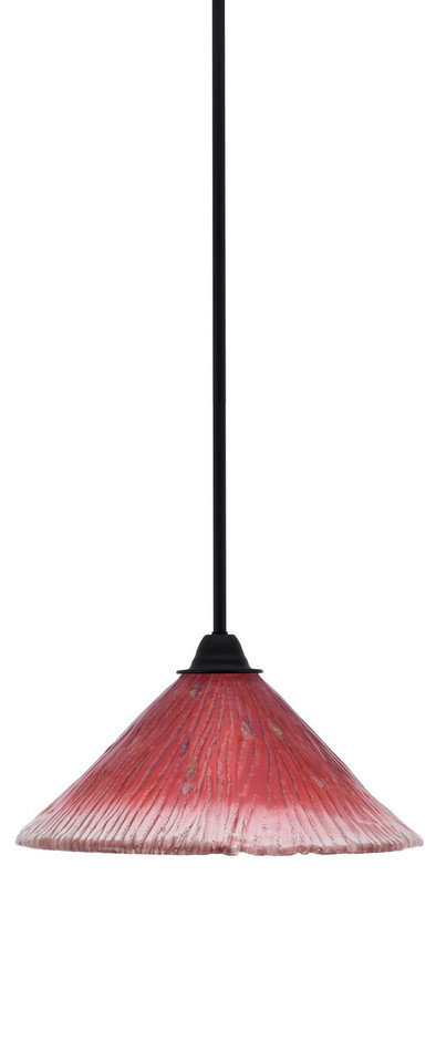 Toltec Lighting - 3401-MB-706 - One Light Mini Pendant - Paramount - Matte Black