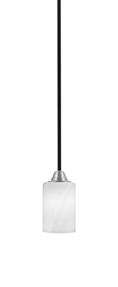 Toltec Lighting - 3401-MBBN-3001 - One Light Mini Pendant - Paramount - Matte Black & Brushed Nickel