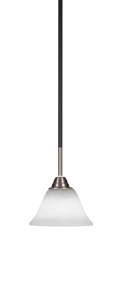 Toltec Lighting - 3401-MBBN-311 - One Light Mini Pendant - Paramount - Matte Black & Brushed Nickel