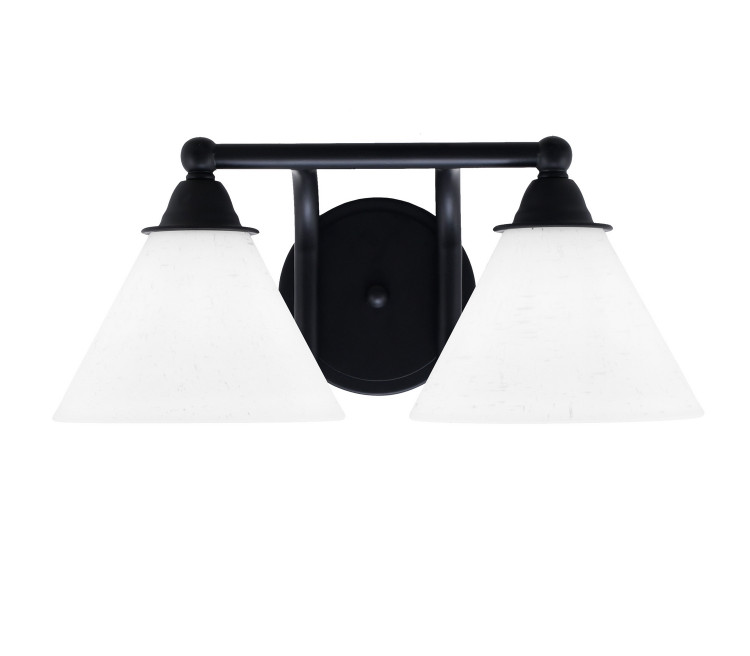 Toltec Lighting - 3422-MB-312 - Two Light Bath Bar - Paramount - Matte Black