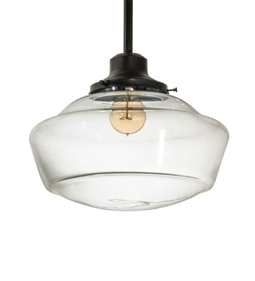 Meyda Tiffany - 237461 - One Light Pendant - Revival - Craftsman Brown