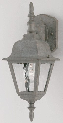 Westinghouse Lighting - 6785100 - One Light Outdoor Wall Lantern - Exteriors Textured Rust Patina - Textured Rust Patina
