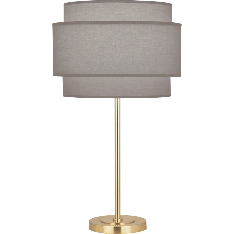 Robert Abbey - SG130 - One Light Table Lamp - Decker - Modern Brass