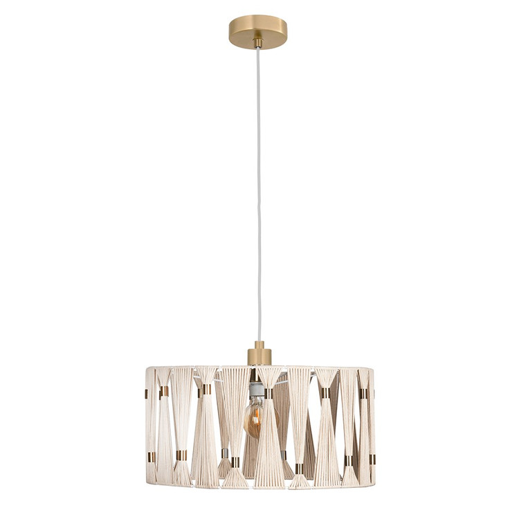 Eglo USA - 205817A - One Light Pendant - Macclenny - Brushed Brass