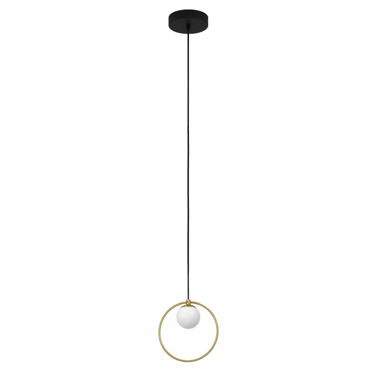 Eglo USA - 206857A - LED Pendant - Portocolom - Black Shiny Gold