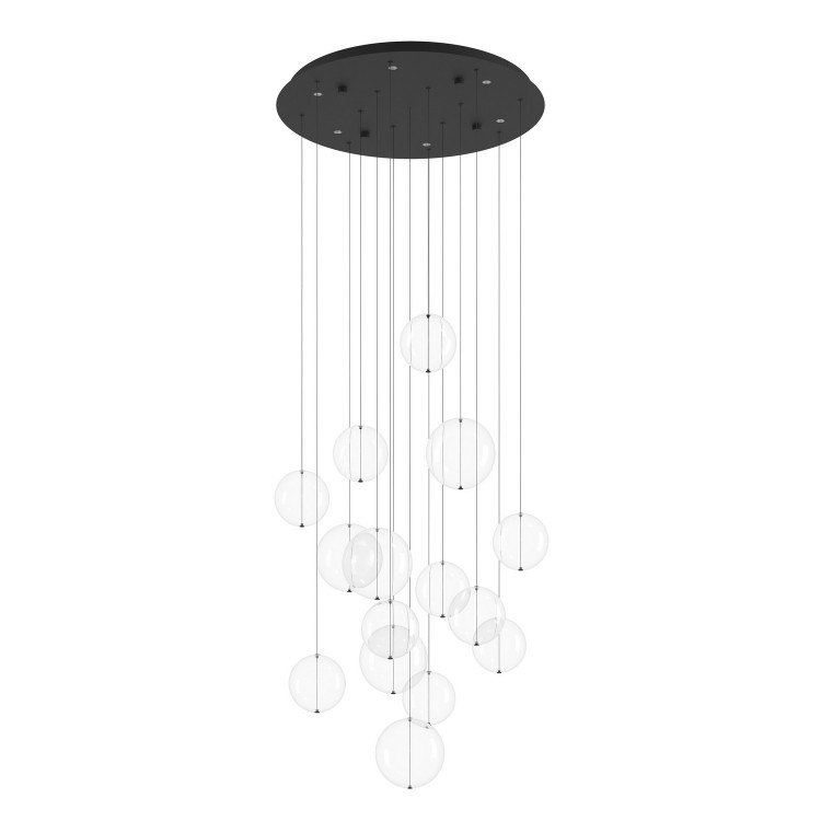 Eglo USA - 390333A - LED Pendant - Espardello - Black