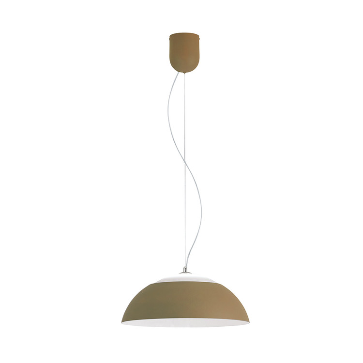 Eglo USA - 39293A - LED Pendant - Marghera - Taupe /White