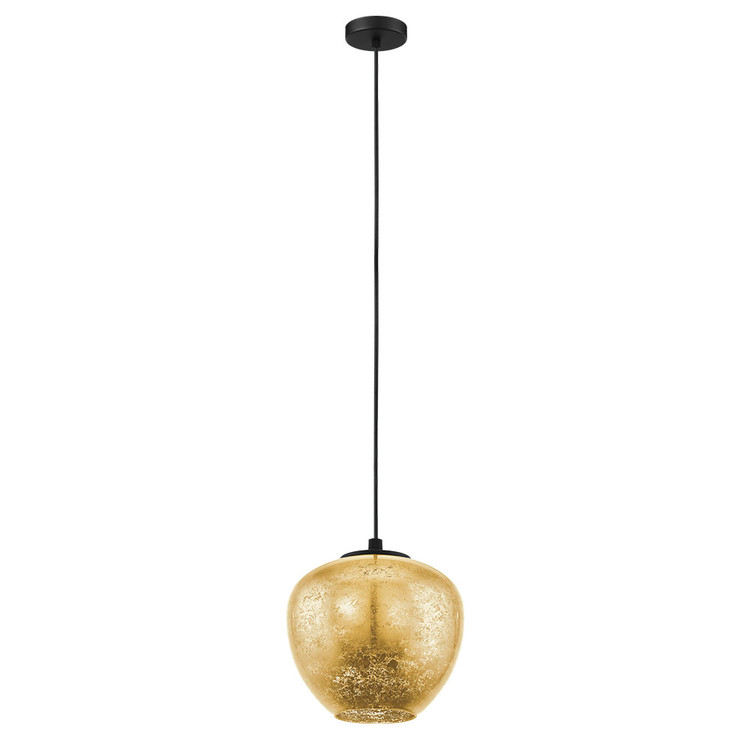 Eglo USA - 39597A - One Light Pendant - Priorat - Black