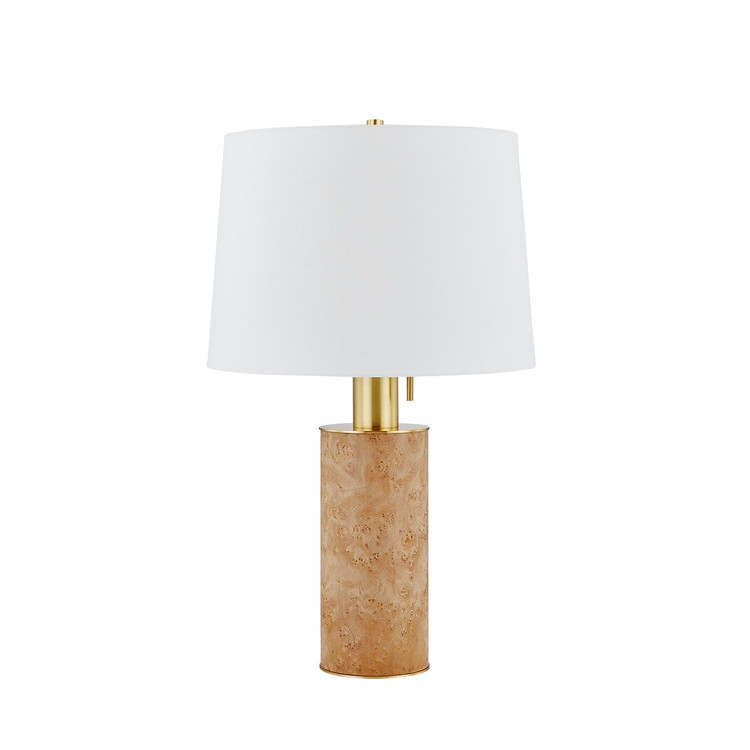 Mitzi - HL853201-AGB - One Light Table Lamp - Clarissa - Aged Brass