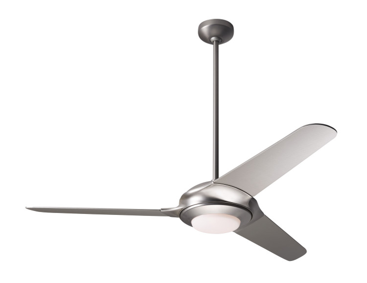 Modern Fan Co - FLO-MN-52-NK-372-002 - 52Ceiling Fan - Flow - Matte Nickel