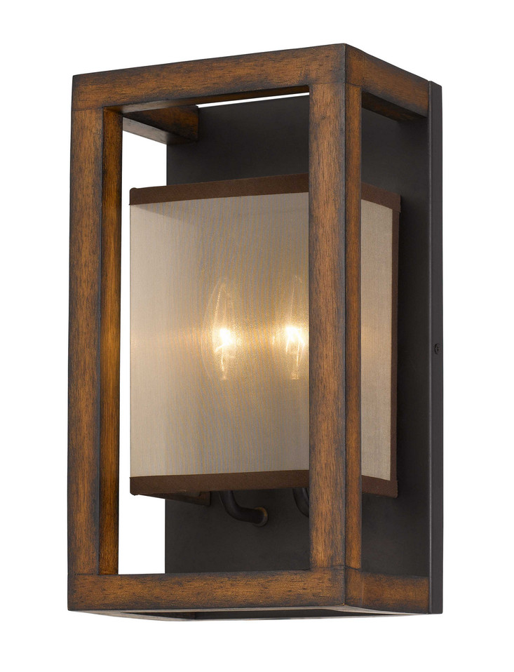 Cal Lighting - WL-3536-2 - Two Light Wall Sconce - Wood