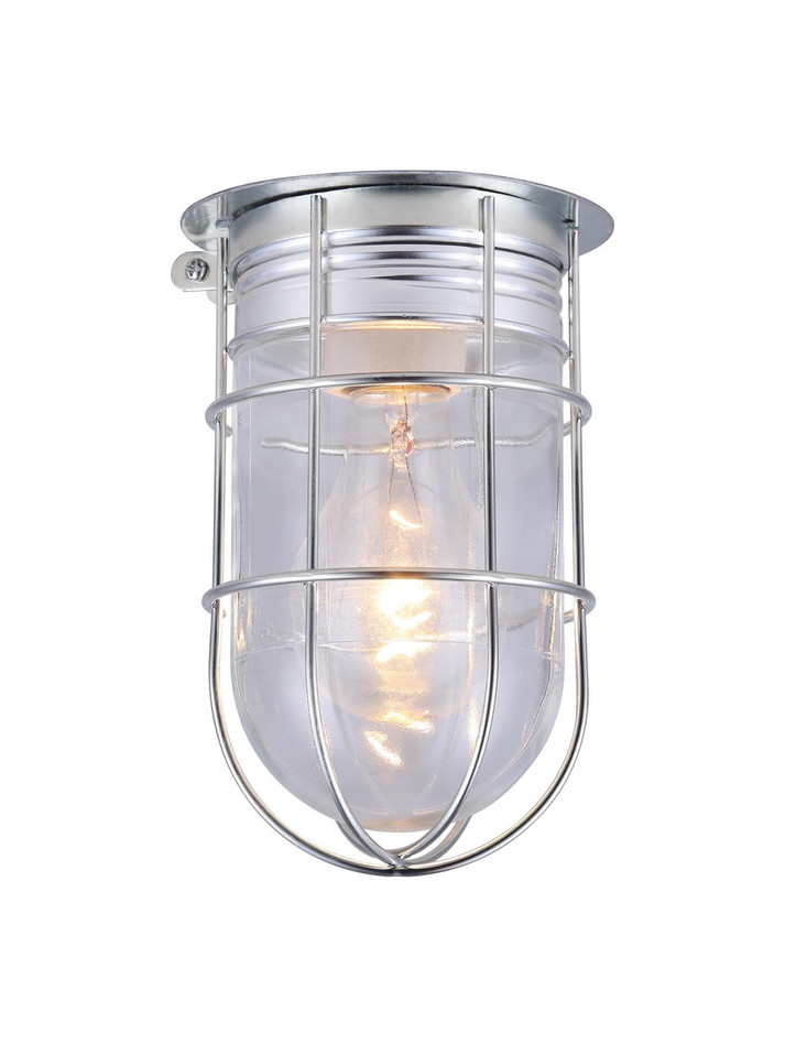 Canarm - BL04CWG - One Light Outdoor Lantern - Barn Lighting - Metal