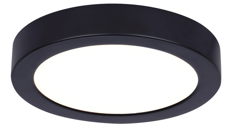 Canarm - DL-5F-10S-BK-C - LED Disc Light - Led Disk Light - Matte Black