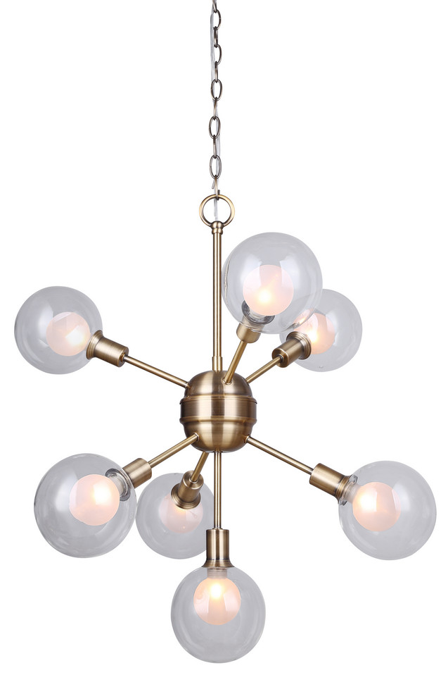 Canarm - ICH683A07GD9 - Seven Light Chandelier - Estella - Gold