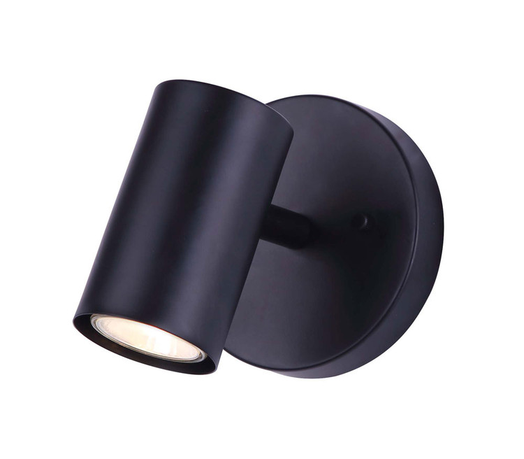 Canarm - ICW1022A01BK10 - One Light Ceiling/Wall Mount - Marena - Black