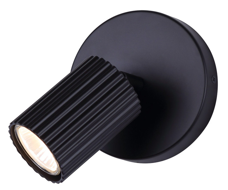 Canarm - ICW1119A01BK10 - One Light Track Lighting - Rexton - Black