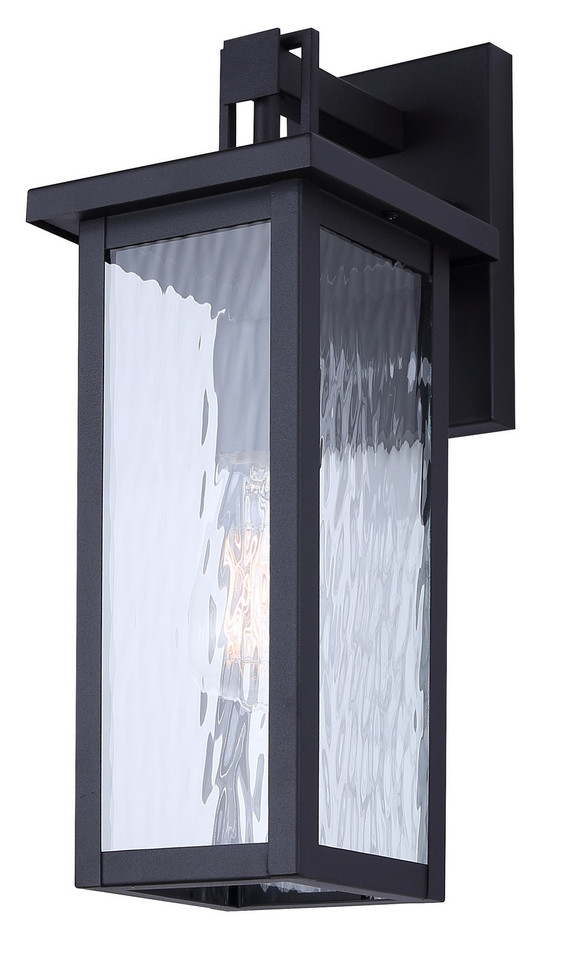Canarm - IOL704BK - One Light Outdoor Wall Mount - Shana - Black