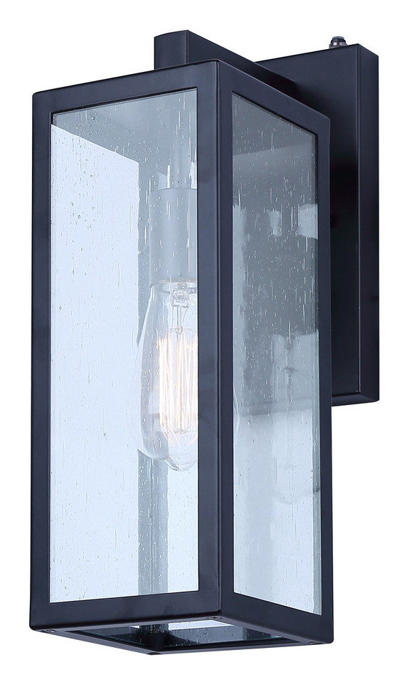 Canarm - IOL711BK - One Light Outdoor Wall Mount - Alaina - Black